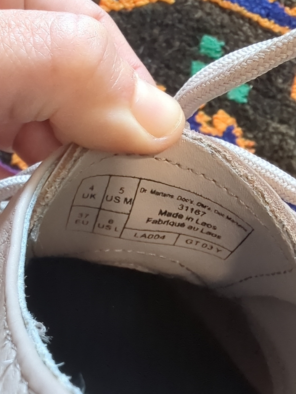 Dr. Martens 1461 QUAD II In Vintage Taupe 📐 6 Women's - Picture 4 of 5